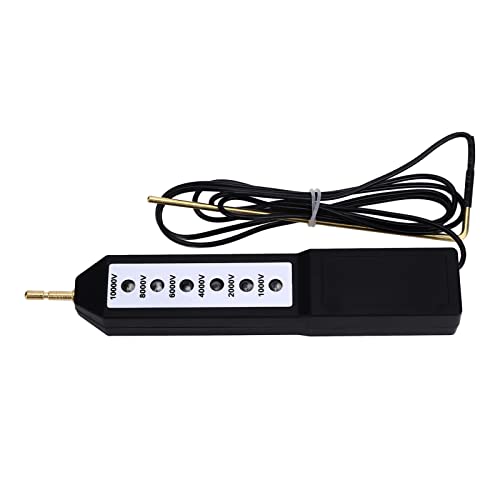 FOLOSAFENAR Elektrozaun Tester , wasserdichtes PP Kupfer Dauerzaun Voltmeter 1000–10000 V zum Testen von FOLOSAFENAR