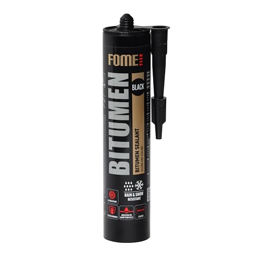 Fome Flex Bitumendichtstoff 1x300 ml – Wasserdichte Dichtmasse für Außen, Dachreparaturmasse für Bitumenoberflächen – Perfekte Abdichtung für Profis Fome Flex Bitumendichtstoff 1x300 ml – Wasserdichte Dichtmasse für Außen, Dachreparaturmasse für Bitumenoberflächen – Perfekte Abdichtung für Profis von FOME FLEX