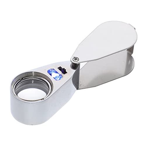 1Stk Lupe Jewelers loupe vergrößerungsglas vergrößerungsspiegel vergrösserungsglas Magnifying Mirror zusammenklappbarer Falschgelddetektor Falschgeld-Detektor Zinklegierung Silver FOMIYES 1Stk Lupe Jewelers loupe vergrößerungsglas vergrößerungsspiegel vergrösserungsglas Magnifying Mirror zusammenklappbarer Falschgelddetektor Falschgeld-Detektor Zinklegierung Silver FOMIYES von FOMIYES