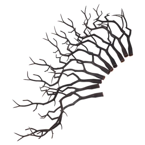 FOMIYES 10 Stücke Rentier Geweih Basteln Weihnachtszweige Künstliche Getrocknete Äste Und Zweige Deko Weihnachten Ornamente DIY Schneemann Elch Haarschmuck Dekozweige Baumschmuck Vasenfüller von FOMIYES