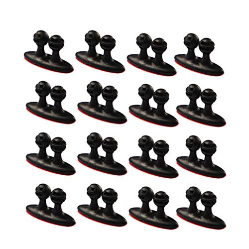 FOMIYES 16st Drahtklammern Kabelclips Kabelclip Fürs Auto Kabelmanagement Clips Kabelhalter Kabel-Organizer-Kabel Kabelbinder Drahtorganisator Kabel-Organizer-Clips Mehrzweck Wagen von FOMIYES