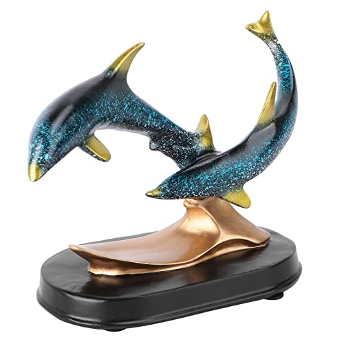 FOMIYES 1stk Delphin-Ornament Küstenozean Sea Life Figur Delfin Tier Tischdekoration Glas Geblasen Glückliche Delphin Figur Küstenstatuen Und Figuren Skulpturen Harz Modell Fräulein Welle FOMIYES 1stk Delphin-Ornament Küstenozean Sea Life Figur Delfin Tier Tischdekoration Glas Geblasen Glückliche Delphin Figur Küstenstatuen Und Figuren Skulpturen Harz Modell Fräulein Welle von FOMIYES