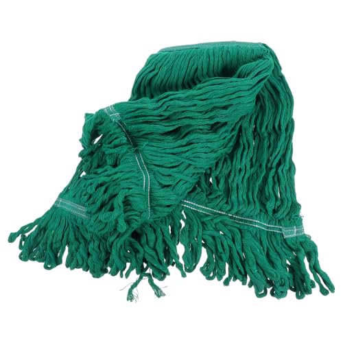 FOMIYES 2 Stück Ersatz-moppköpfe aus Baumwolle Waschbare Fadenmopp Aufsätze Hohe Wasseraufnahme für Fliesen Empfindliche Böden für Nasse Bereiche Wie Bad und Küche von FOMIYES