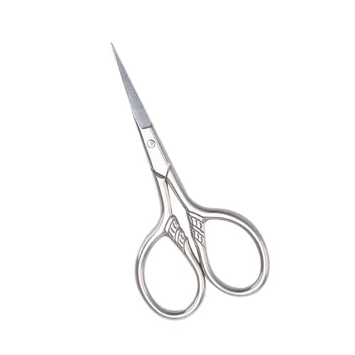 FOMIYES 2 Stück Nasenhaarschere für Herren aus Rostfreiem Edelstahl Scharfe Spitzen Sichere Rundklingen Präziser Nasenhaarschneider für Schmerzfreies Trimmen zu Hause von FOMIYES