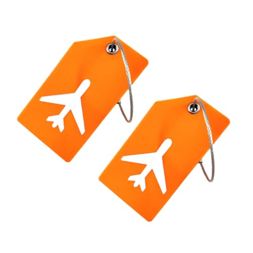 FOMIYES 2 Stück Personalisierte Gepäckanhänger aus Flexiblem Gummi Widerstandsfähig und Leicht zu Reinigen für Reisen Business und Flughafen Gepäckidentifikation Zufällige Zufällige Farbe FOMIYES 2 Stück Personalisierte Gepäckanhänger aus Flexiblem Gummi Widerstandsfähig und Leicht zu Reinigen für Reisen Business und Flughafen Gepäckidentifikation Zufällige Zufällige Farbe von FOMIYES