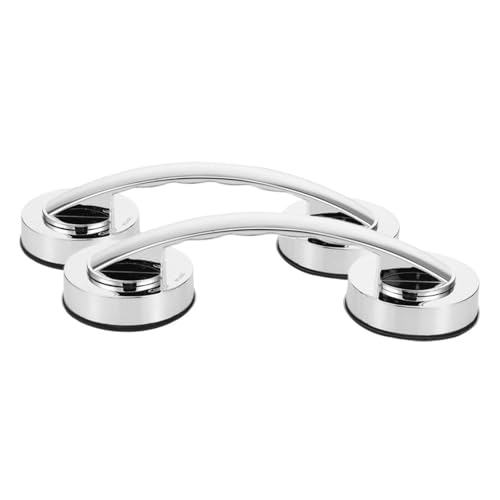 FOMIYES 2 Stück Teiliges Saugnapf Haltegriff mit Starker Saugkraft Rutschfester Badewannengriff für Senioren und Behinderte Bohrfrei Mobiler Duschgriff für Glatte Oberflächen Wie Fliesen FOMIYES 2 Stück Teiliges Saugnapf Haltegriff mit Starker Saugkraft Rutschfester Badewannengriff für Senioren und Behinderte Bohrfrei Mobiler Duschgriff für Glatte Oberflächen Wie Fliesen von FOMIYES