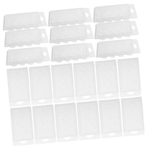 FOMIYES 25 Stück Haarentfernung Kerze Wachs Schmelzen Clamshells Formen für Kerzen Wachs schmilzt Verpackungsbehälter Wachsbehälter Kerzenform Plastik Transparent FOMIYES 25 Stück Haarentfernung Kerze Wachs Schmelzen Clamshells Formen für Kerzen Wachs schmilzt Verpackungsbehälter Wachsbehälter Kerzenform Plastik Transparent von FOMIYES
