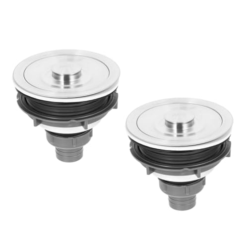 FOMIYES 2stücke Edelstahl-spülbeckensiebkorb Mit Abnehmbarem Design Für Küche Und Bad Als Haarfänger Und Speiserestefänger Aus Edelstahl Gefertigt FOMIYES 2stücke Edelstahl-spülbeckensiebkorb Mit Abnehmbarem Design Für Küche Und Bad Als Haarfänger Und Speiserestefänger Aus Edelstahl Gefertigt von FOMIYES