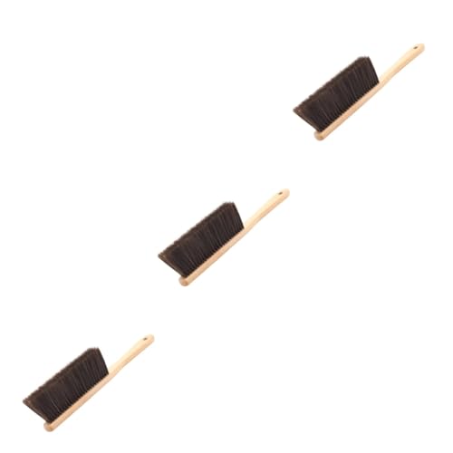 FOMIYES 3 Stück Handbesen mit Holzgriff Weiche Borsten Staubbürste für Bett und Sofa Kompakt Leicht Vielseitig für Möbel Schreibtisch und Schmutz Entfernen Langlebig und Schonend für FOMIYES 3 Stück Handbesen mit Holzgriff Weiche Borsten Staubbürste für Bett und Sofa Kompakt Leicht Vielseitig für Möbel Schreibtisch und Schmutz Entfernen Langlebig und Schonend für von FOMIYES
