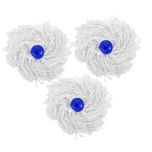 FOMIYES 3 Stück Wiederverwendbare Mop Kopf Ersatzteile Baumwollgarn Teiliges Waschbare Wischmopp Köpfe für Effiziente Haushaltsreinigung Kompatibel mit Spraymax und Ergo Micro Systemen FOMIYES 3 Stück Wiederverwendbare Mop Kopf Ersatzteile Baumwollgarn Teiliges Waschbare Wischmopp Köpfe für Effiziente Haushaltsreinigung Kompatibel mit Spraymax und Ergo Micro Systemen von FOMIYES