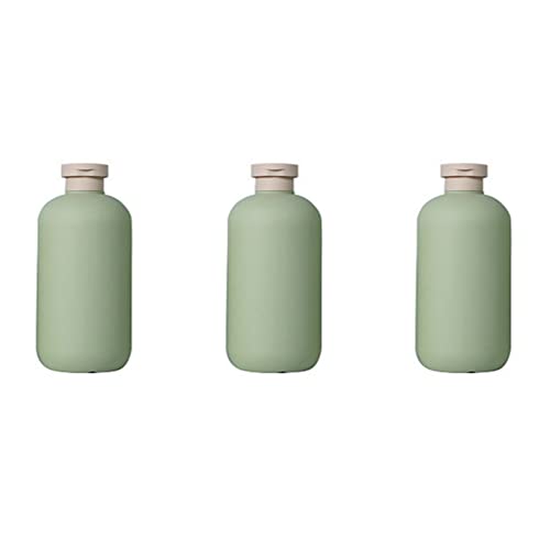 FOMIYES 3 Stücke Squeeze Flasche mit Flip Cap 200Ml Leerer Nachfüllbarer Lotion Sub Flaschenbehälter Reiseflasche für Shampoo Conditioner Reinigungslösungen Grün von FOMIYES