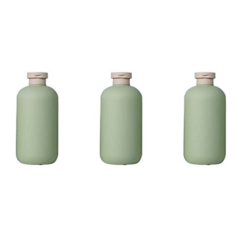 FOMIYES 3 Stücke Squeeze- Flasche mit Flip- Kappe 300Ml Leerer Nachfüllbarer Lotion- Sub- Flaschen- Container Reiseflasche für Shampoo- Conditioner- Reinigungslösungen Grün von FOMIYES