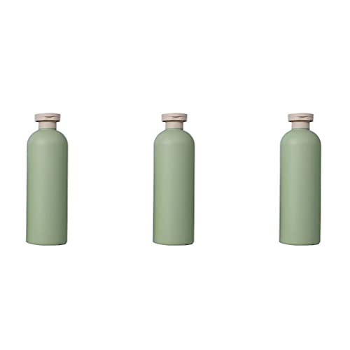 FOMIYES 3 Stücke Squeeze Flasche mit Flip- Kappe 400Ml Leerer Nachfüllbarer Lotion Sub- Flaschen- Container Reiseflasche für Shampoo Conditioner Reinigungslösungen Grün von FOMIYES