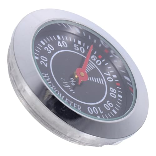 FOMIYES 4 Stück Hygrometer Kleines Analoges Hygrometer für Humidor Mechanisches Rund zur Genauen Feuchtigkeitsmessung für Zigarrenkisten und Gitarrenkoffer FOMIYES 4 Stück Hygrometer Kleines Analoges Hygrometer für Humidor Mechanisches Rund zur Genauen Feuchtigkeitsmessung für Zigarrenkisten und Gitarrenkoffer von FOMIYES