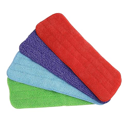 FOMIYES 4 Stück Teiliges Mikrofaser mopp pads Ersatz moppbezüge für Feucht Trockenreinigung Starke Wasseraufnahme Passend für Haushaltswischer Vielseitig Einsetzbar für Böden Fenster Bad FOMIYES 4 Stück Teiliges Mikrofaser mopp pads Ersatz moppbezüge für Feucht Trockenreinigung Starke Wasseraufnahme Passend für Haushaltswischer Vielseitig Einsetzbar für Böden Fenster Bad von FOMIYES
