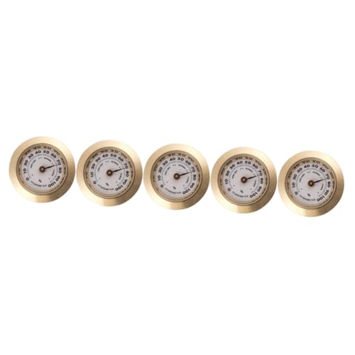 FOMIYES 5 Stück Mechanisches Hygrometer für Zigarrenbox Präzisions Hygrometer für Humidor Vielseitig Einsetzbar für und Geigenkoffer Robuste Bauweise Zuverlässige Feuchtigkeitsmessung FOMIYES 5 Stück Mechanisches Hygrometer für Zigarrenbox Präzisions Hygrometer für Humidor Vielseitig Einsetzbar für und Geigenkoffer Robuste Bauweise Zuverlässige Feuchtigkeitsmessung von FOMIYES