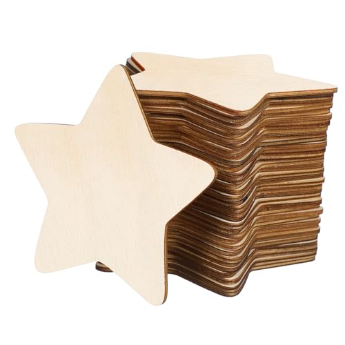 FOMIYES 50 Stück Holz-Sternscheiben Holz-Sternausschnitte blanko Sternformen unlackiert Sternverzierungen Ornamente für Weihnachten Hochzeit DIY Zubehör 10 cm FOMIYES 50 Stück Holz-Sternscheiben Holz-Sternausschnitte blanko Sternformen unlackiert Sternverzierungen Ornamente für Weihnachten Hochzeit DIY Zubehör 10 cm von FOMIYES