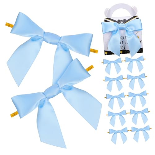 FOMIYES 50 Stück Kleine Geschenkverpackung Schleifen aus Satin für Dekoration und Versiegelung Wiederverwendbare Schleifenbänder für Hochzeit Geburtstag Party und DIY Basteln FOMIYES 50 Stück Kleine Geschenkverpackung Schleifen aus Satin für Dekoration und Versiegelung Wiederverwendbare Schleifenbänder für Hochzeit Geburtstag Party und DIY Basteln von FOMIYES