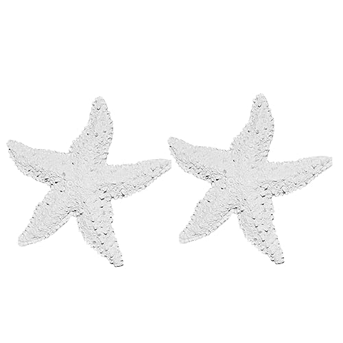 FOMIYES 5St Fisch Aquarium Dekoration für zu Hause Aquarium-Ornamente Koralle Wohnkultur Deko Harz Seestern Seesternverzierung für Haushalt schmücken Tier Weiß von FOMIYES