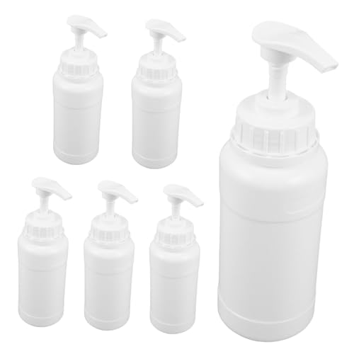 FOMIYES 6 Stück Pumpflaschen für Lotion und Seife Auslaufsicher mit Verstärktem Pumpkopf Nachfüllbare Spenderflaschen für Bad Küche und Vielseitigen Flüssigkeitseinsatz FOMIYES 6 Stück Pumpflaschen für Lotion und Seife Auslaufsicher mit Verstärktem Pumpkopf Nachfüllbare Spenderflaschen für Bad Küche und Vielseitigen Flüssigkeitseinsatz von FOMIYES