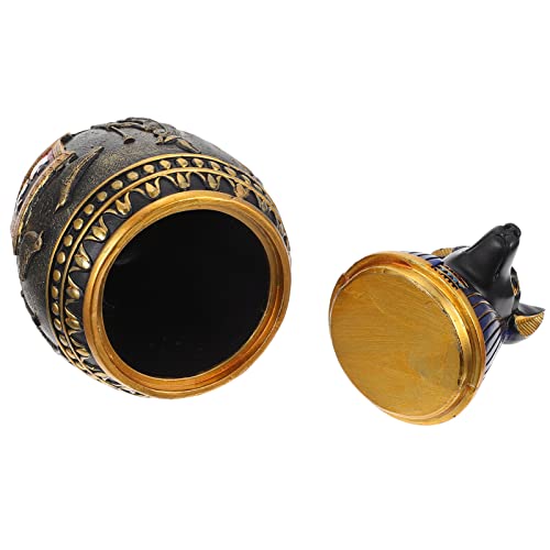 FOMIYES Ägyptische Überdachung Glas Set Ägyptische Anubis Bastet Antike Ägyptische Götter Statue Figur Aufbewahrungsbox Königreich Ägypten Sammlerstück Skulptur FOMIYES Ägyptische Überdachung Glas Set Ägyptische Anubis Bastet Antike Ägyptische Götter Statue Figur Aufbewahrungsbox Königreich Ägypten Sammlerstück Skulptur von FOMIYES