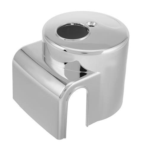 FOMIYES Abdeckung der hydraulischen Pumpe des Salonstuhls Austausch des Friseurstuhls Stuhlteile Teile für hydraulische Salonstühle Teile der Hydraulikpumpe für Salonstühle Plastik Silber von FOMIYES