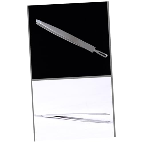 FOMIYES Edelstahl Schrägspitze Augenbrauenpinzette Multifunktional Leicht Präzise Makeup Pinzette für Damen Herren Kompakt Langlebig Silber FOMIYES Edelstahl Schrägspitze Augenbrauenpinzette Multifunktional Leicht Präzise Makeup Pinzette für Damen Herren Kompakt Langlebig Silber von FOMIYES
