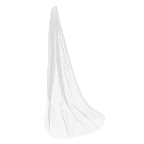 FOMIYES Eleganter Weißer Brautschleier Lang mit Feinem Glitzer Einlagig mit Metallkamm Sternenhaftes Muster Komfortabler Sitz für Hochzeit Glamouröses Design für Bräute und Festliche FOMIYES Eleganter Weißer Brautschleier Lang mit Feinem Glitzer Einlagig mit Metallkamm Sternenhaftes Muster Komfortabler Sitz für Hochzeit Glamouröses Design für Bräute und Festliche von FOMIYES