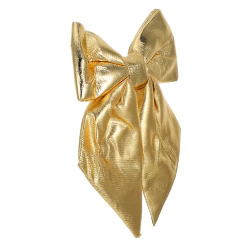 FOMIYES Große Goldene Weihnachtsdeko Schleife Glitzernde DIY Christbaumschleife Wiederverwendbar Weiche Struktur für Weihnachtsbaum Fenster Türen Festliche Partygestaltung FOMIYES Große Goldene Weihnachtsdeko Schleife Glitzernde DIY Christbaumschleife Wiederverwendbar Weiche Struktur für Weihnachtsbaum Fenster Türen Festliche Partygestaltung von FOMIYES