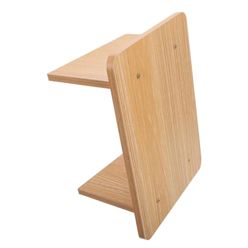 FOMIYES Tritthocker Aus Holz rutschfeste Fußstütze Für Erwachsene Praktischer Hocker Für Küche Büro Schlafzimmer Und Garten von FOMIYES