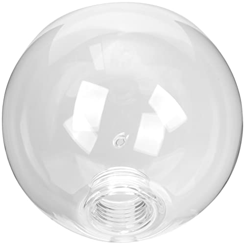 FOMIYES Klarer Glaskugel-Lampenschirm G9 Beleuchtung Ersatzglaskugelschirm 120Mm Moderner Klarer Lampenschirm Glas Zubehör Für Hängende Wandleuchten von FOMIYES