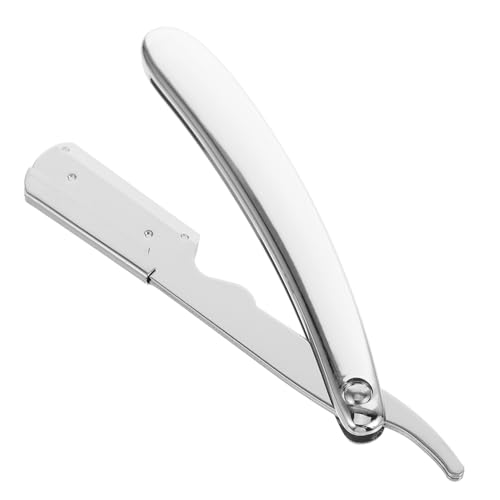 FOMIYES Manueller Rasierklingenhalter für Herren Faltbar Langlebig und Leicht Geeignet für Bart Augenbrauen Haarschneiden Praktisches für Männer zu Hause FOMIYES Manueller Rasierklingenhalter für Herren Faltbar Langlebig und Leicht Geeignet für Bart Augenbrauen Haarschneiden Praktisches für Männer zu Hause von FOMIYES