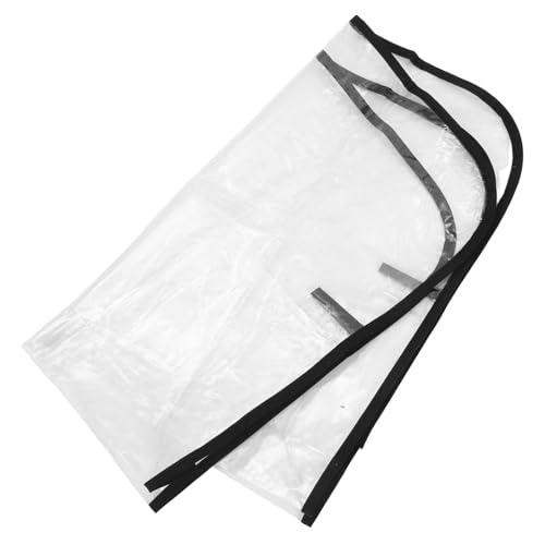 FOMIYES Rückenlehnenbezug Aus Transparentem PVC Für Salonstühle Schutzhülle Zum Abdecken Von Sitz Und Rückenmöbeln Strapazierfähiges Stuhlpolster Für Friseursalons von FOMIYES