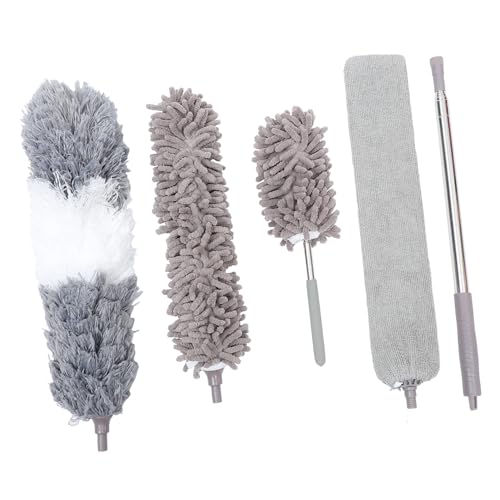FOMIYES Teleskop Staubwedel Teilig Mikrofaser und Chenille Staubwischer Verlängerungsstange Waschbar Für Decken Jalousien Sofa Blenden Haushaltsreinigung Effizient Ergonomisch FOMIYES Teleskop Staubwedel Teilig Mikrofaser und Chenille Staubwischer Verlängerungsstange Waschbar Für Decken Jalousien Sofa Blenden Haushaltsreinigung Effizient Ergonomisch von FOMIYES