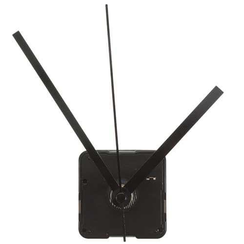 FOMIYES Wanduhr Digital Funkuhrwerke Zum Selbsteinbau Funkuhr Wand Uhr Kits DIY Quarzuhr Mechanismus Ersatz Reparatur Teil (Schwarz Gerade Uhr Hand) Uhrwerke Wanduhr Funk von FOMIYES