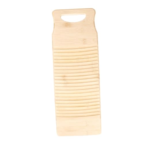 FOMIYES Waschbrett Waschbrett Für Kleidung Schrubben Waschbrett Für Handwaschlappen Handwaschbrett Handwäsche Kleidung Schrubber Küchenschrubber Waschen Wäschebrett Holz von FOMIYES