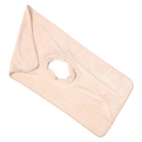 FOMIYES Wiederverwendbare Massagetischauflage mit Gesichtsloch Khaki für Beauty Salons und Spas Langlebig Professionell Extra Komfort und Unterstützung für Klienten von FOMIYES
