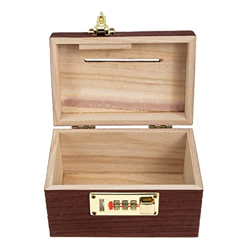 FOMIYES Vintage Spardose Mit Schloss Dekorative Schatztruhe Für Retro Geldgeschenk Box Für Geburtstag Und Besondere Anlässe von FOMIYES