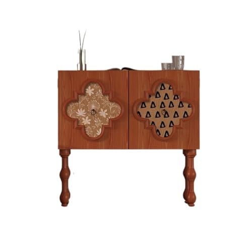 FOMWWVYS Konsolentisch, Moderner Eingangsschrank – platzsparende Aufbewahrung for Wohnzimmer, Flur und Zuhause Flurtisch(Brown) von FOMWWVYS