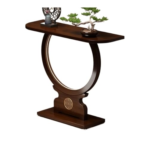 FOMWWVYS Konsolentisch, Moderner Eingangstisch - Beistelltisch, schmales Regal for Foyerflure und kleine Räume Flurtisch(120cm) von FOMWWVYS