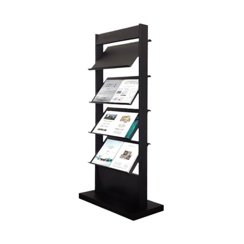 FOMWWVYS Zeitschriftenständer Boden-Zeitschriftenständer - Vertikaler Präsentationsständer for Broschüren FOMWWVYS Zeitschriftenständer Boden-Zeitschriftenständer - Vertikaler Präsentationsständer for Broschüren von FOMWWVYS