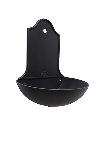 Fonderia Bongiovanni Wandbrunnen Marbella Farbe Gusseisen Senz Wasserhahn für Haus Garten Balkon Outdoor von FONDERIA BONGIOVANNI