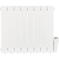Aluminium-Heizkörper elektrisch Resia 1000 weiß, 230V, 50/60 Hz - 1000 W - 476 x 577 x 83 mm von FONDITAL