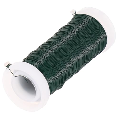 FONDOTIN 1 Rolle Gartenbindedraht für Pflanzen Wiederverwendbare Grüne Bindebänder zur Unterstützung von Gemüse Obst und Blumen Multifunktionales DIY Bindematerial für Garten Büro und von FONDOTIN
