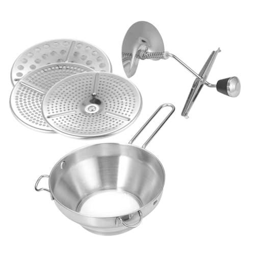 FONDOTIN 1 Satz Kartoffelstampfer Multifunktionale Obst und Gemüsequetsche für Kartoffelpüree Babynahrung und Pürees Spülmaschinenfest Einfach zu Reinigen FONDOTIN 1 Satz Kartoffelstampfer Multifunktionale Obst und Gemüsequetsche für Kartoffelpüree Babynahrung und Pürees Spülmaschinenfest Einfach zu Reinigen von FONDOTIN