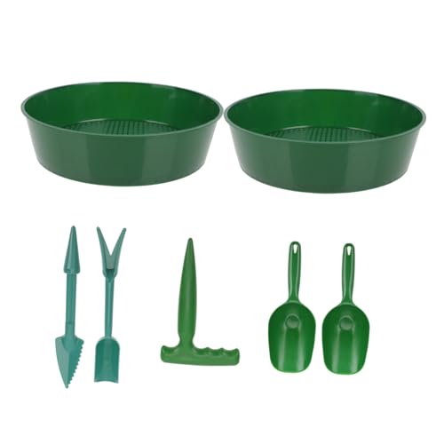 FONDOTIN 1 Set Garten Werkzeuge Set 2 Boden Schaufeln Loch Puncher Bonsai Pflanzen Werkzeuge FONDOTIN 1 Set Garten Werkzeuge Set 2 Boden Schaufeln Loch Puncher Bonsai Pflanzen Werkzeuge von FONDOTIN
