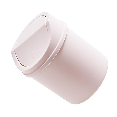 FONDOTIN 1 Stück Mini Mülleimer mit Klappdeckel Kompakter Tischabfalleimer für Büro Bad und Schlafzimmer Praktischer Abfallbehälter Rosa für Kosmetik Küche und Kinderzimmer FONDOTIN 1 Stück Mini Mülleimer mit Klappdeckel Kompakter Tischabfalleimer für Büro Bad und Schlafzimmer Praktischer Abfallbehälter Rosa für Kosmetik Küche und Kinderzimmer von FONDOTIN
