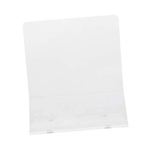 FONDOTIN 1stück Acryl Regaltrennwand Transparente Stütze Für Bücher Und Geschirr Stabiler Hinterer Für Schränke Einfach Zu Organisieren Für Zuhause Büro Und Bibliotheken von FONDOTIN