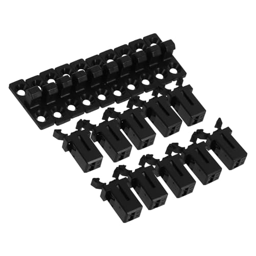 FONDOTIN 10 Sätze Mülleimer Deckelverschluss Ersatzverschluss aus Abs und Metall Langlebiger Pressverschluss für Touch Top Abfalleimer Einfache Montage Passend für Gängige Mülltonnen FONDOTIN 10 Sätze Mülleimer Deckelverschluss Ersatzverschluss aus Abs und Metall Langlebiger Pressverschluss für Touch Top Abfalleimer Einfache Montage Passend für Gängige Mülltonnen von FONDOTIN