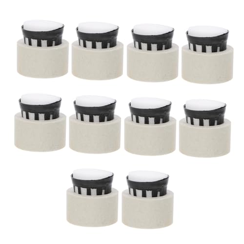 FONDOTIN 10 Sätze Teiliges Aquarium Pflanzring mit Netztöpfen und Pflanzenbasis Langlebige Wasserpflanzenhalter für Süß und Praktisch zur Fixierung und im Fischbecken von FONDOTIN